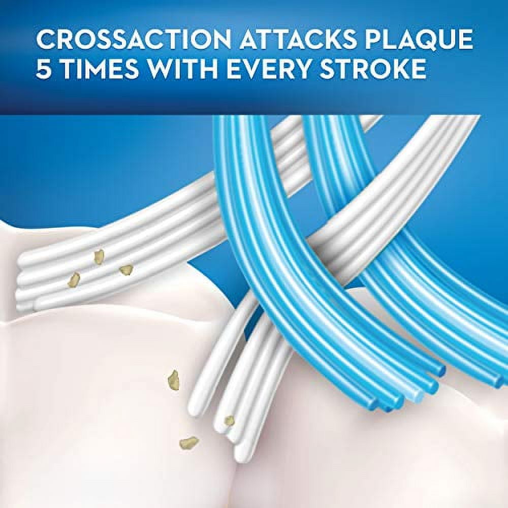 Oral-B CrossAction All In One Manual Toothbrush, Soft, 4 count