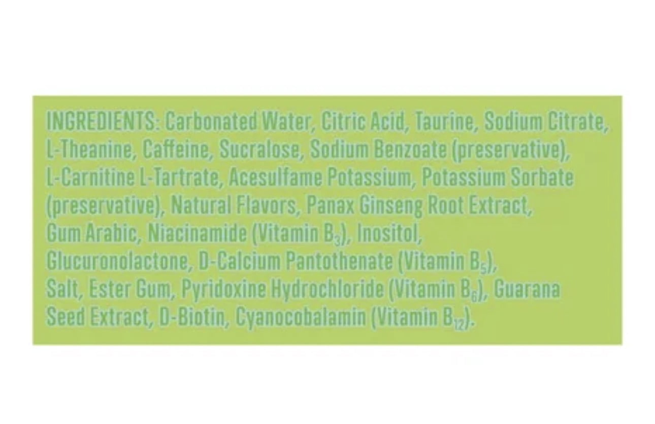 Alani Lime Slush Energy Drink 6 Pack 12 Fl Oz