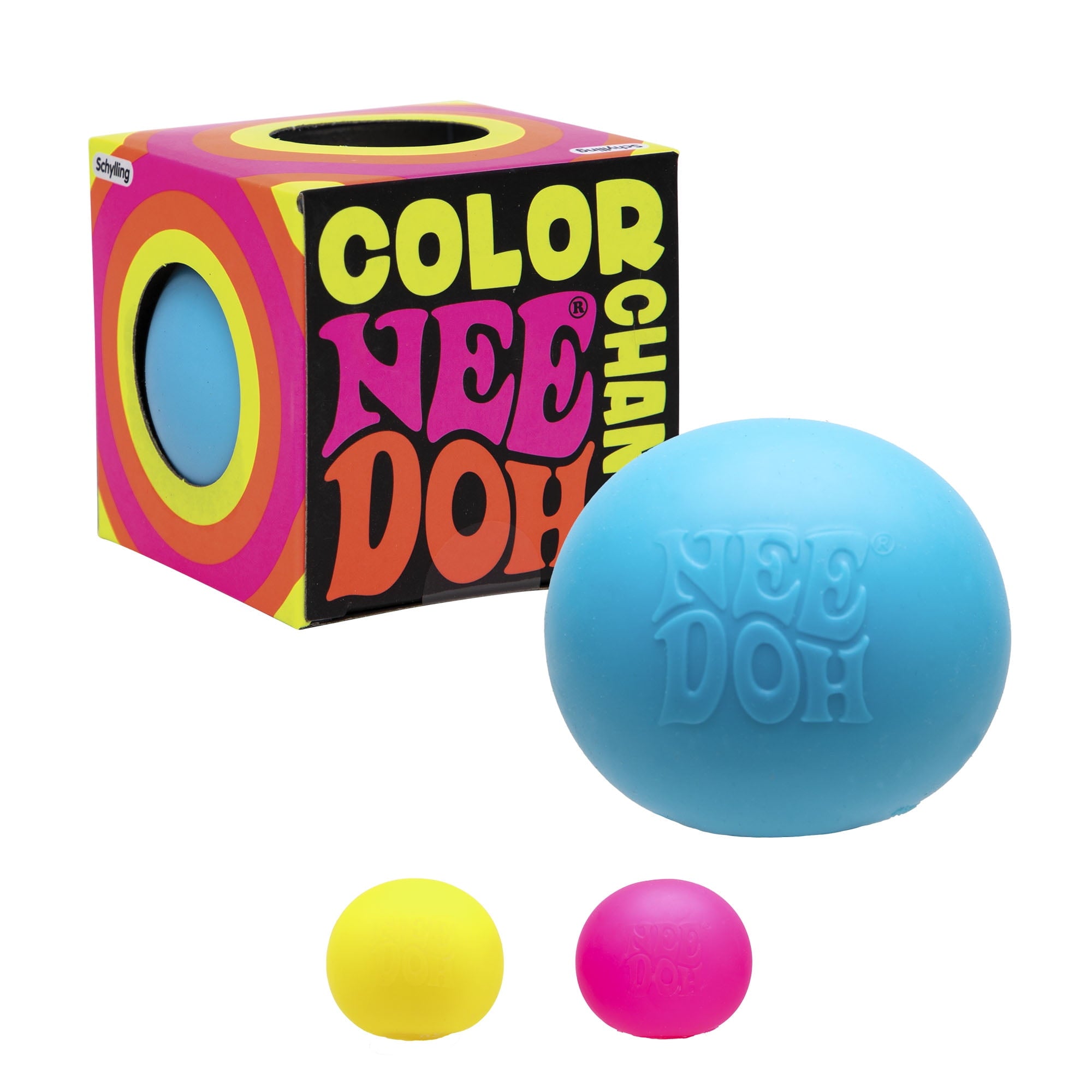 NeeDoh Color Change, Novelty Fidget Toy, (1 Piece, Color May Vary), Children Ages 3+
