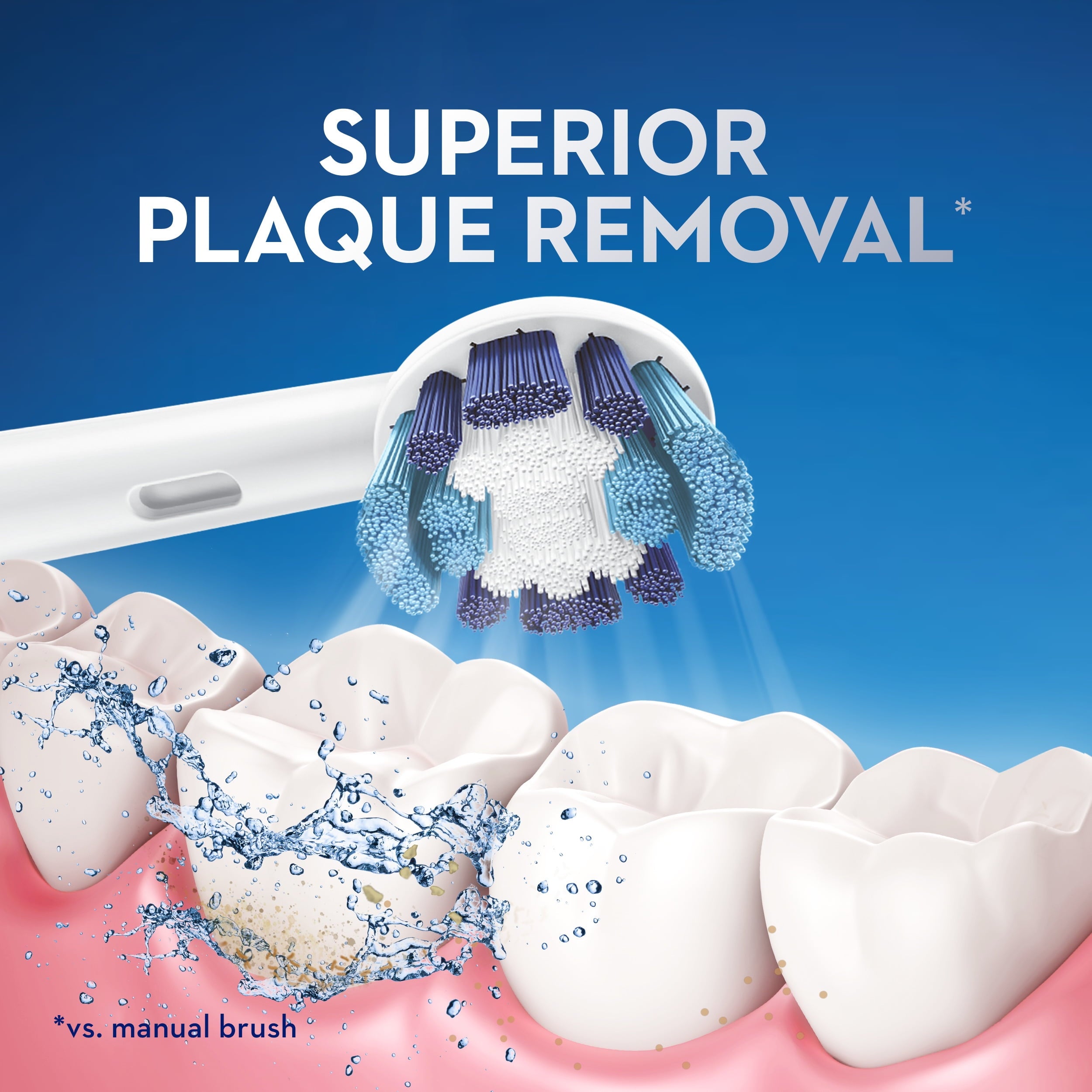 Oral-B Pro Health Clinical Battery Powered Toothbrush, 1 Ct, for Adults and Children 3+