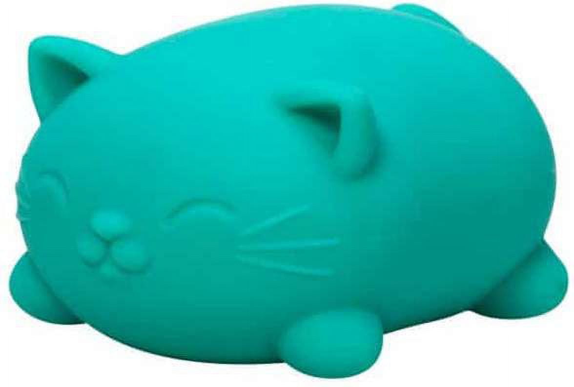 NeeDoh Cool Cats TEAL Small Stress Ball
