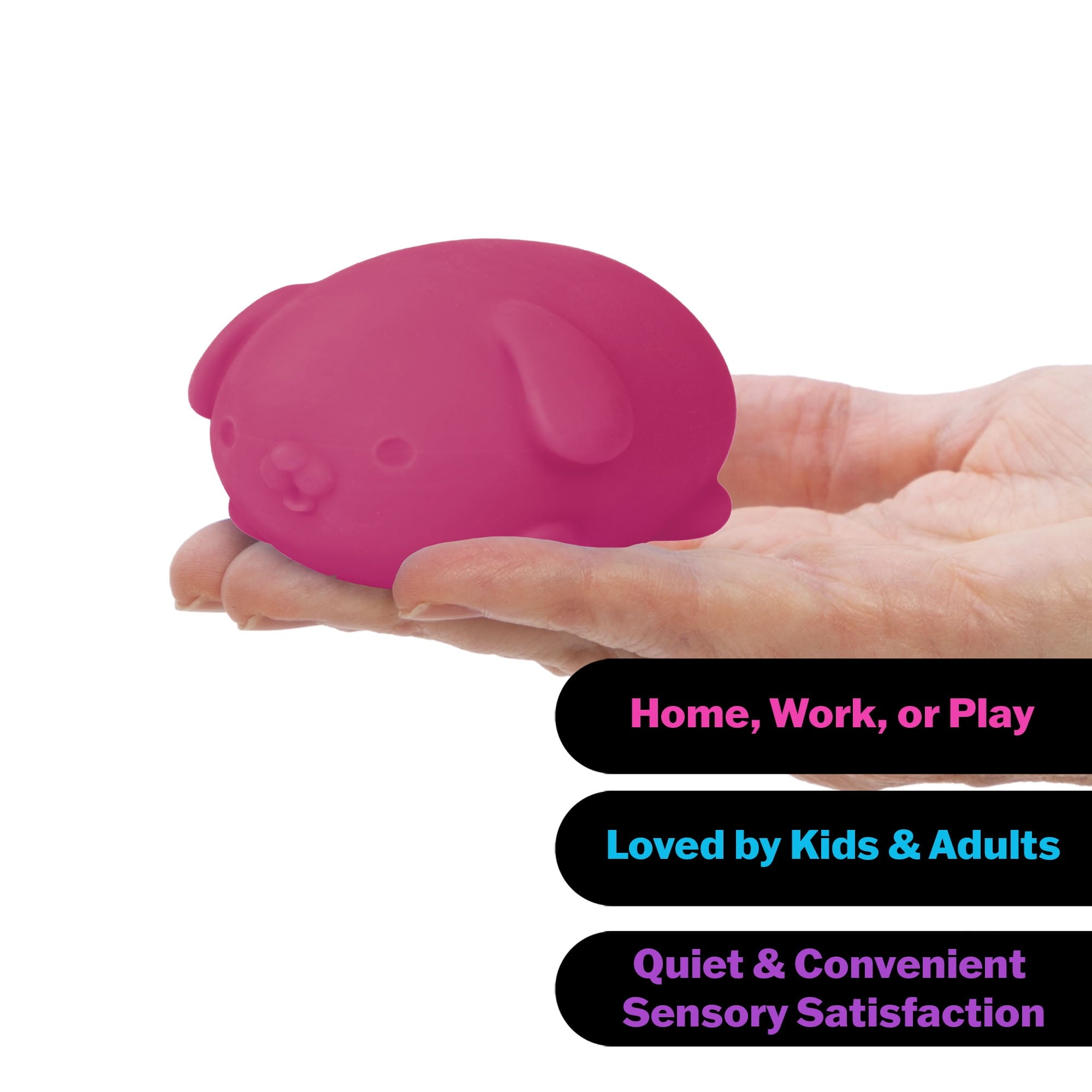 NeeDoh Funky Pup Novelty Fidget Toy, (1 Piece, Color May Vary), Children Ages 3+