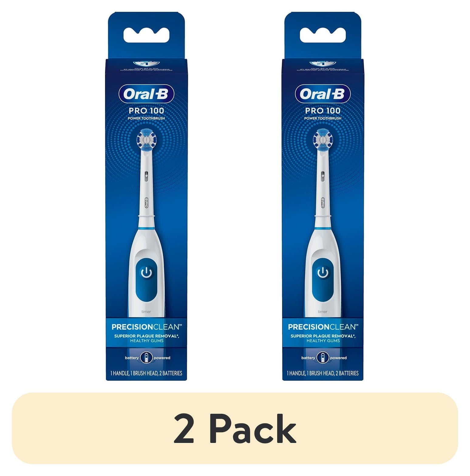 Oral-B Pro Health Clinical Battery Powered Toothbrush, 1 Ct, for Adults and Children 3+