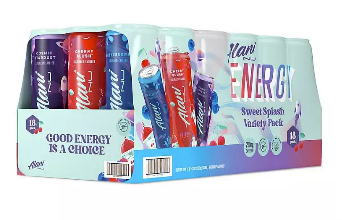 Alani Nu Energy Drink Variety Pack (12 fl. oz., 18 pk.)