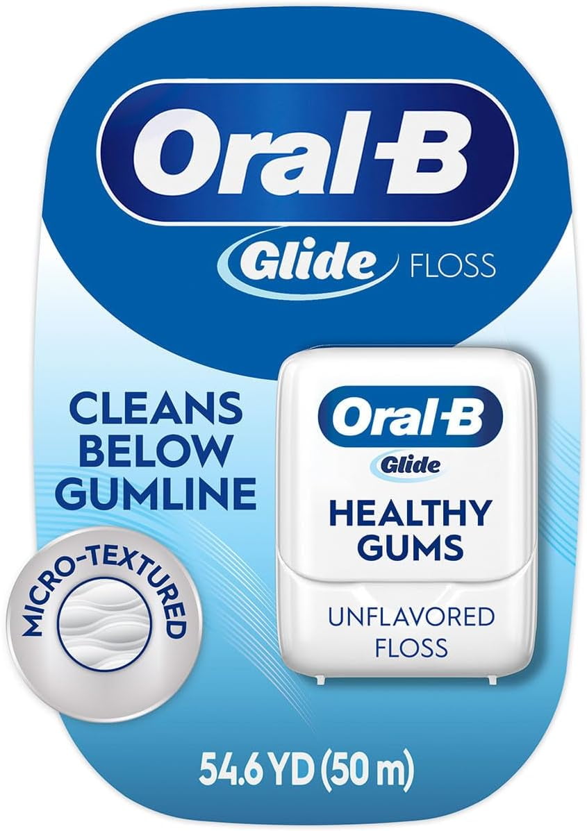 Oral-B Glide Pro-Health Dental Floss, Original Floss, 50m, Pack of 6