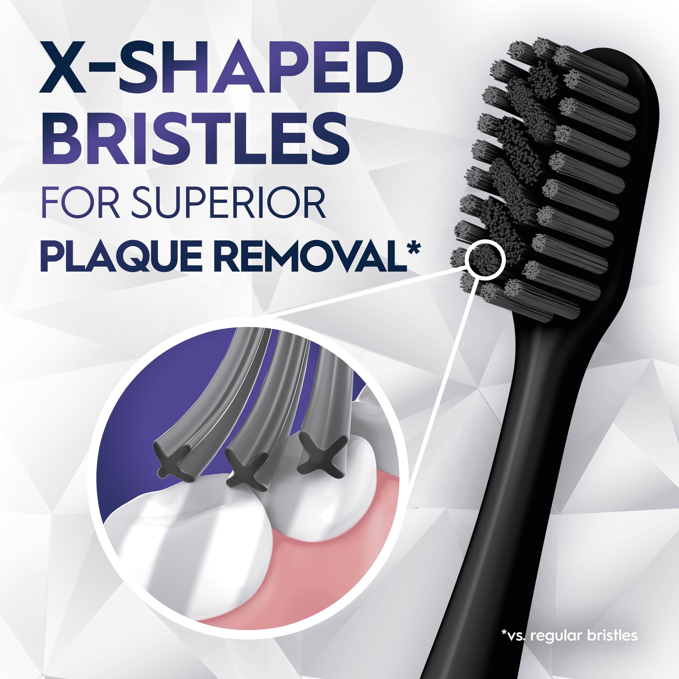 (2 pack) Oral-B Toothbrush Pro Whitening Brilliance, Extra Soft, Black and Teal, 2 Count