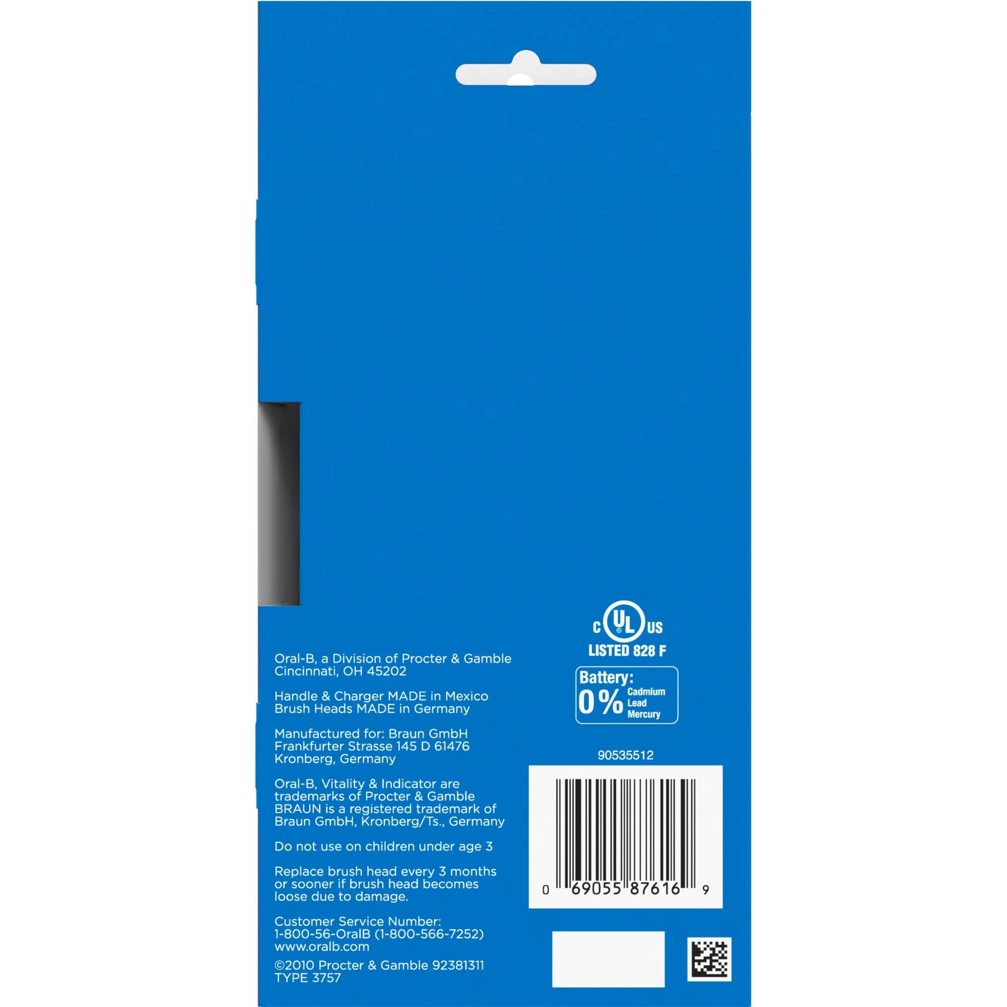 Oral B Pwr Vitality Special Pk 24ct