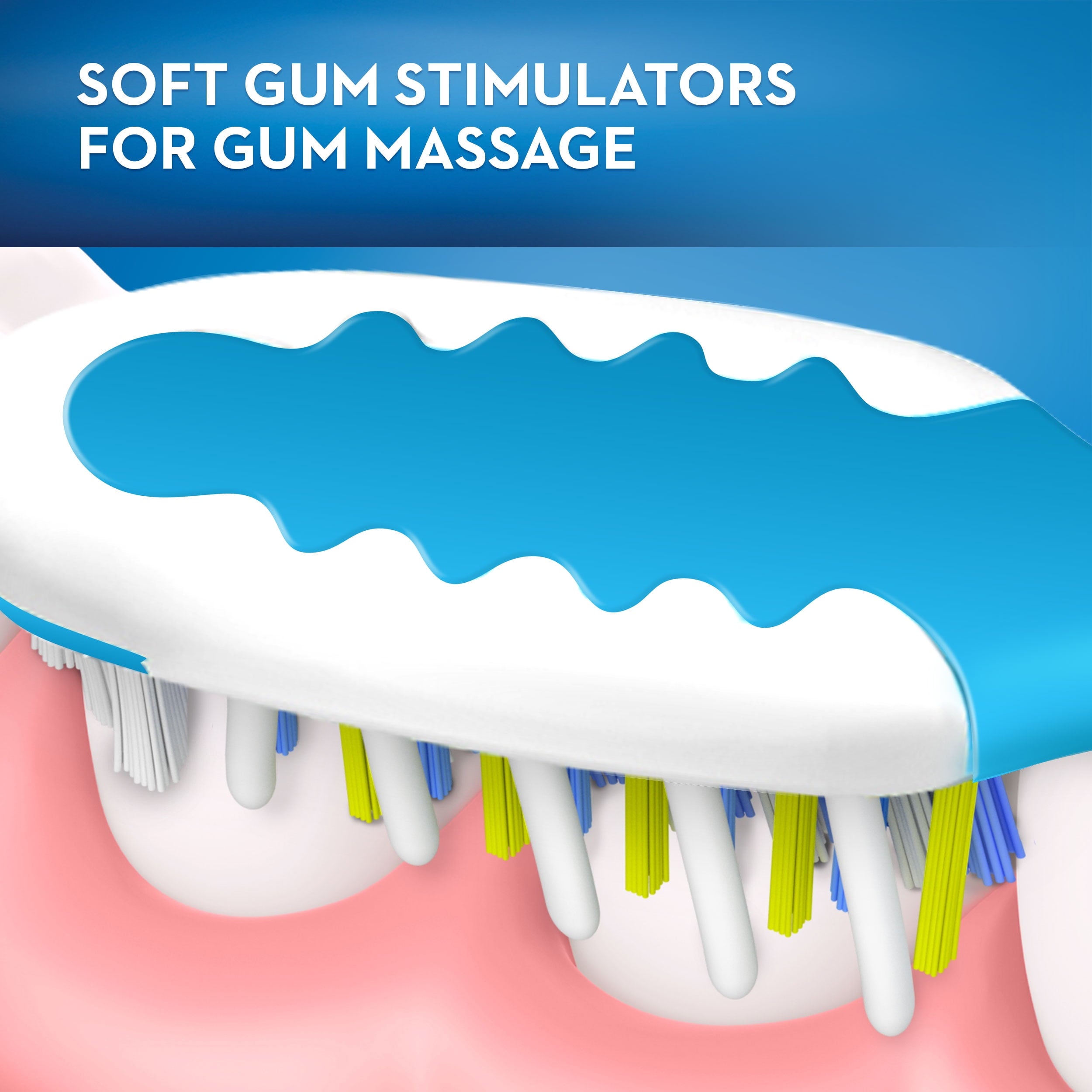 Oral-B CrossAction Vitalizer Toothbrush, Soft, 4 Count