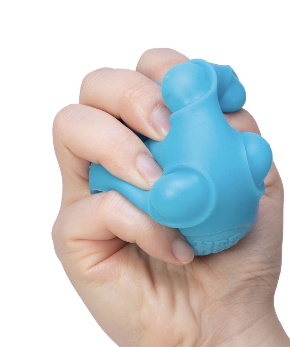 NeeDoh The Groovy Glob Happy Snappy Stress Ball Reliever, (1 color chosen at random)