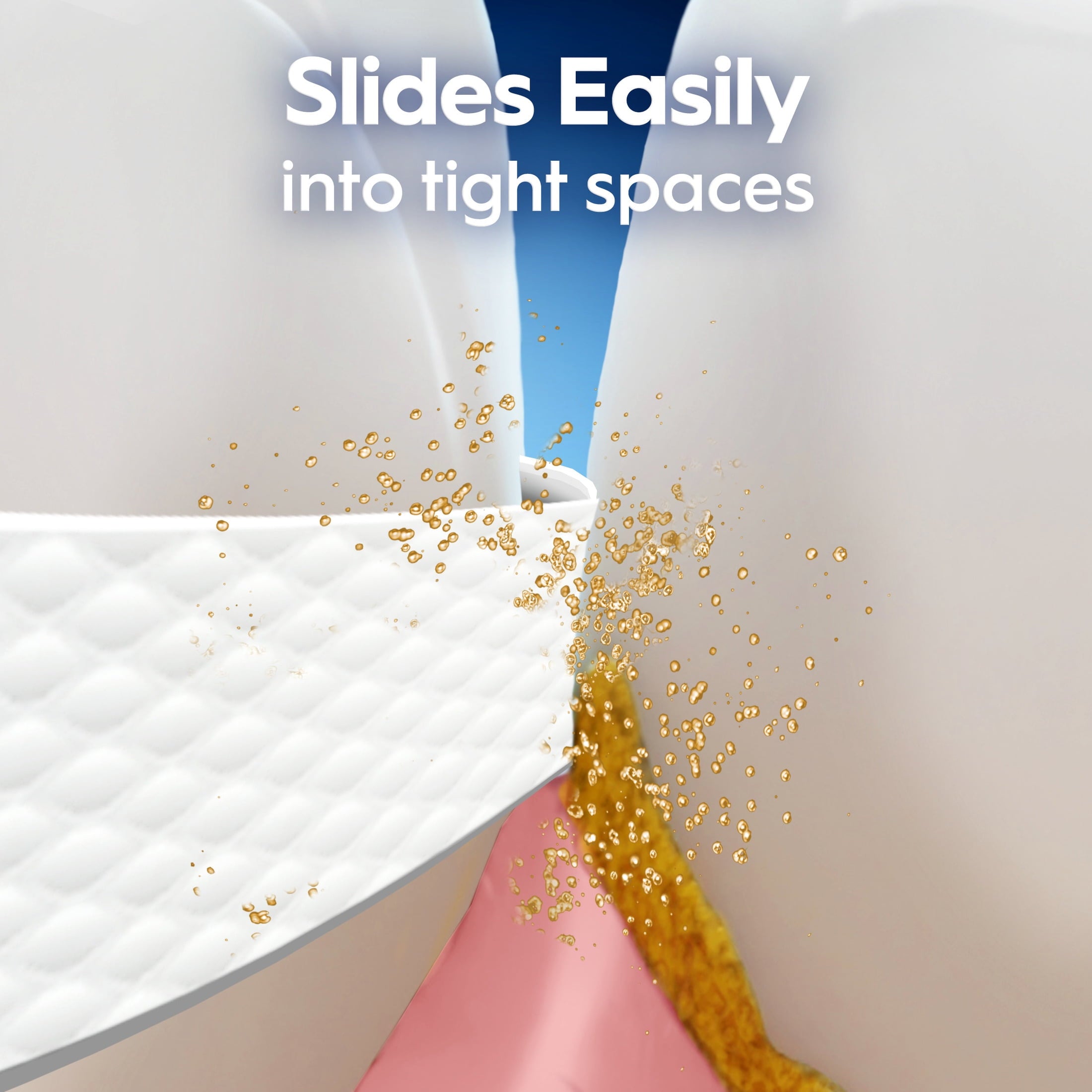 Oral-B Glide Healthy Gums Unflavored Dental Floss, Value 2 Pack (50m Each)