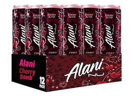 Alani Nu Cherry Bomb Energy Drink, 12 Count, 12 fl oz
