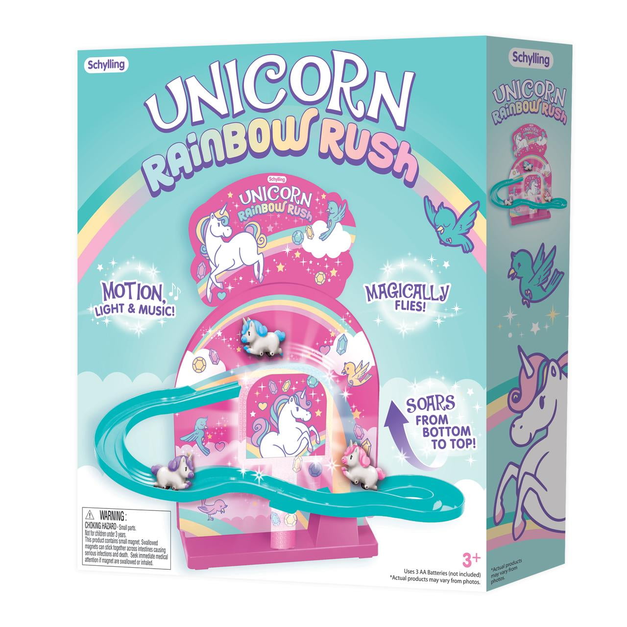 Schylling Unicorn Rainbow Rush Slide
