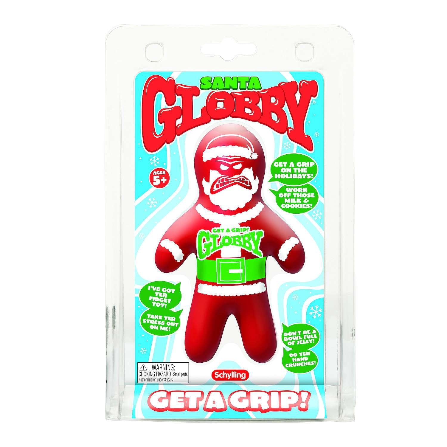 Santa Globby Stress Relief Figure (Get a Grip!)