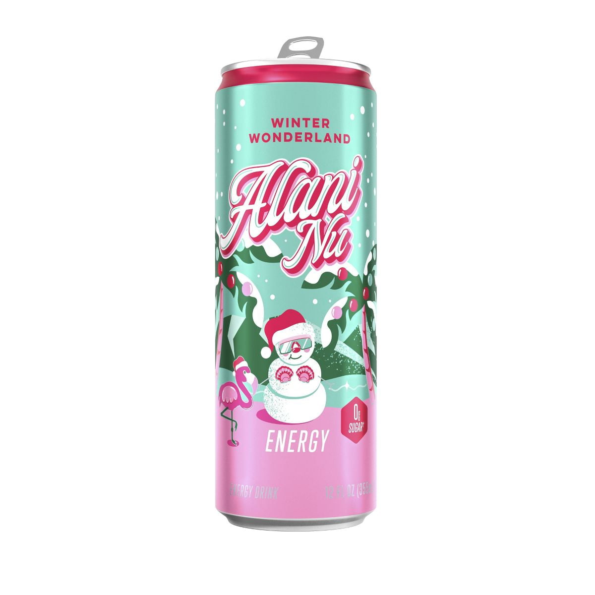Alani Nu Winter Wonderland Energy Drink – 12 fl oz Can, 3-Pack
