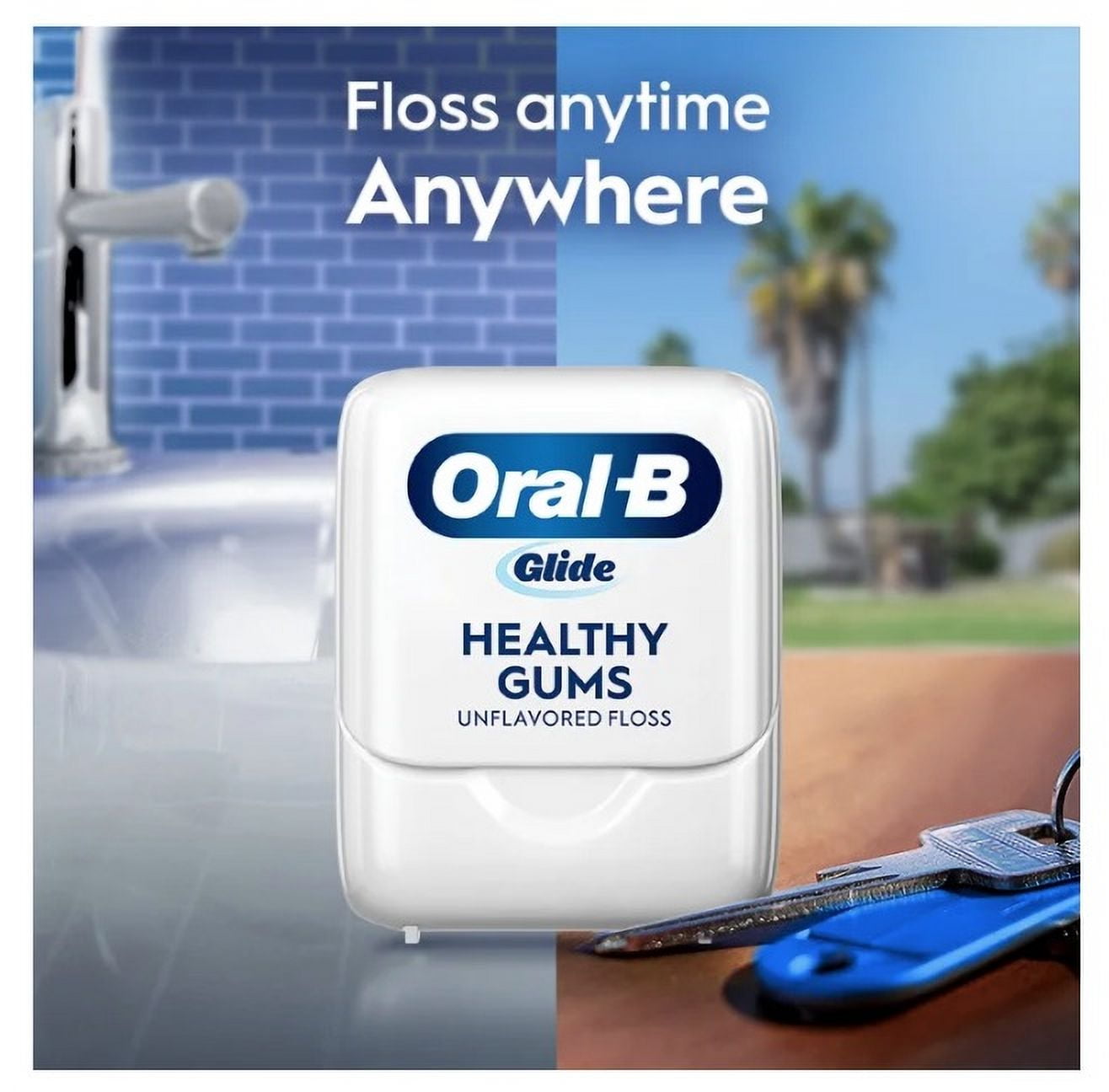Oral-B Glide Floss Unflavored (Pack of 3)