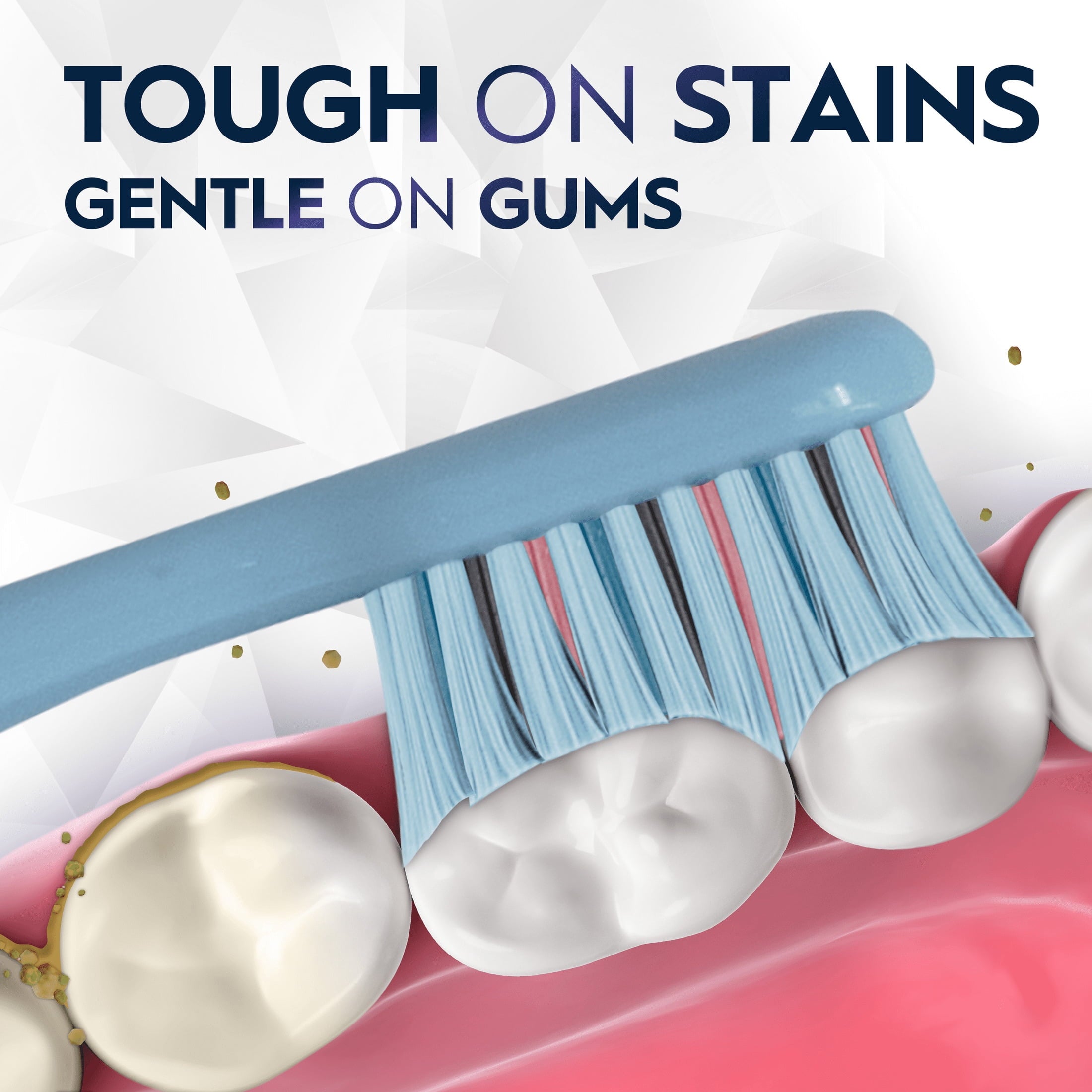 (2 pack) Oral-B Toothbrush Pro Whitening Brilliance, Medium, Sky Blue, 1 Count